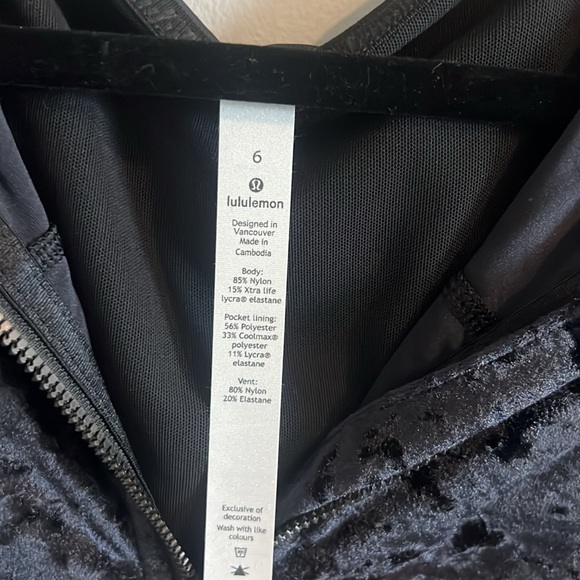 LULULEMON ZIPUP HOODIE VELVET STYLING - Picture 3 of 3
